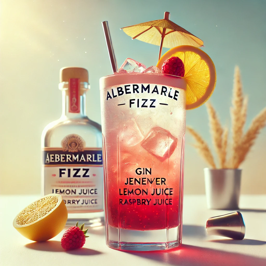 Maak deze cocktail: Albermarle fizz