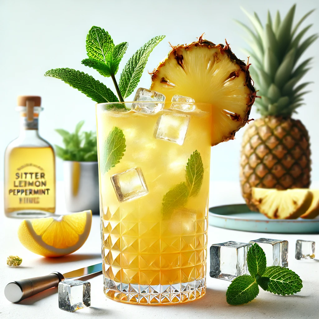 Maak deze cocktail: Ananasmint