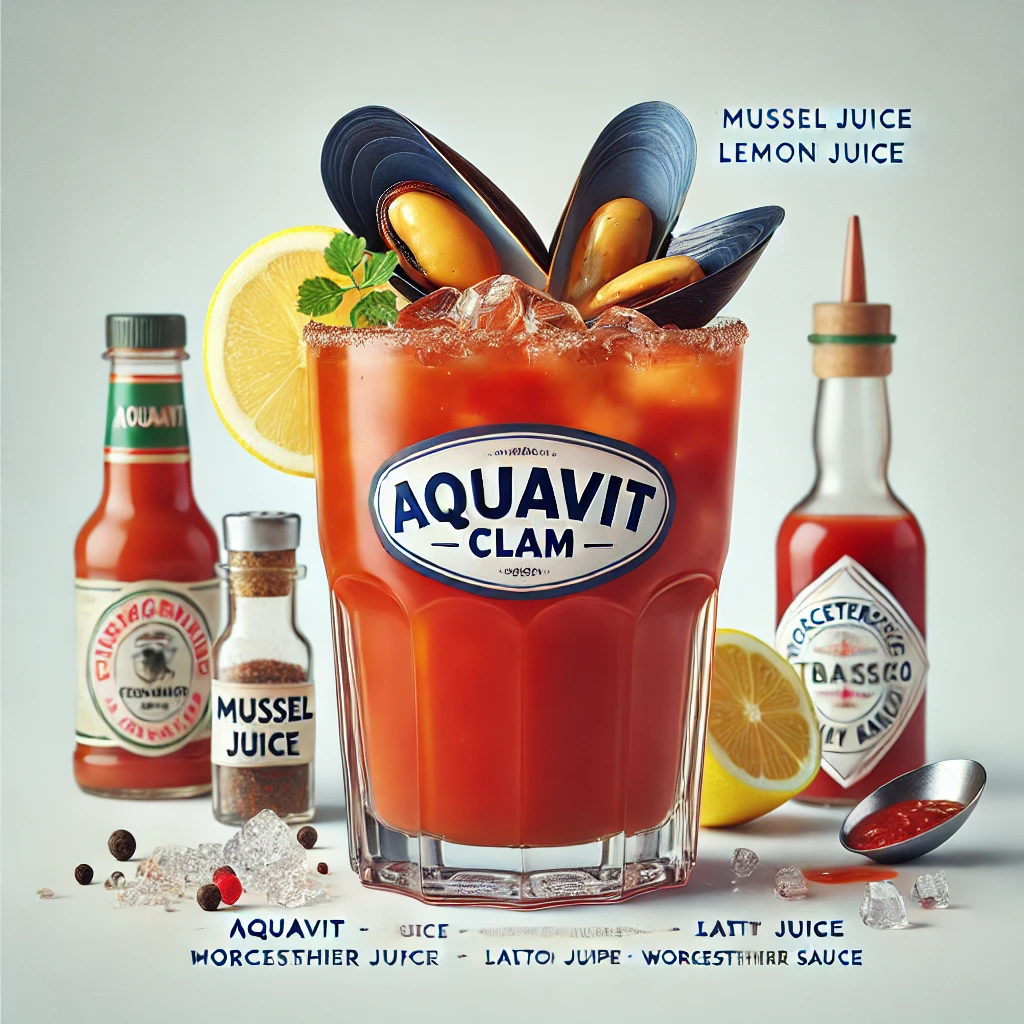 Aquavit clam