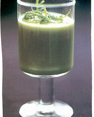 Avocado en komkommer smoothie