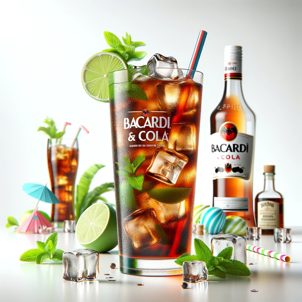 Maak deze cocktail: Baco bacardi en cola