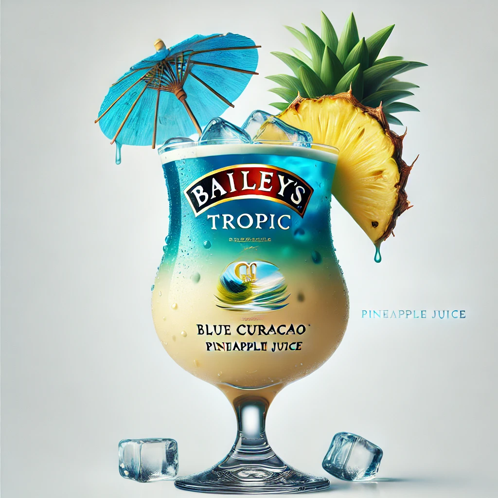 Maak deze cocktail: Baileys tropic