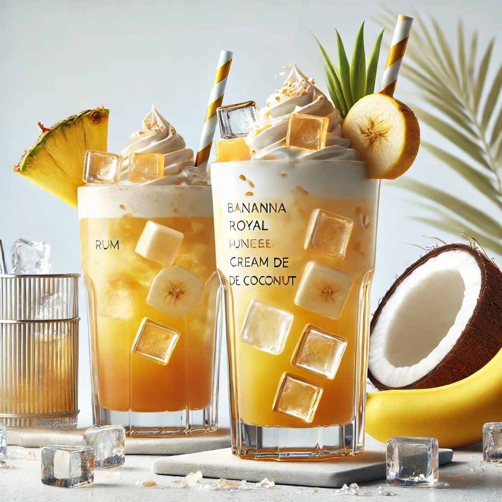 Maak deze cocktail: Banana royal