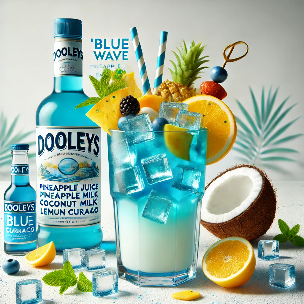 Maak deze cocktail: Blue Wave
