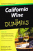 Ed McCarthy - California Wine for Dummies