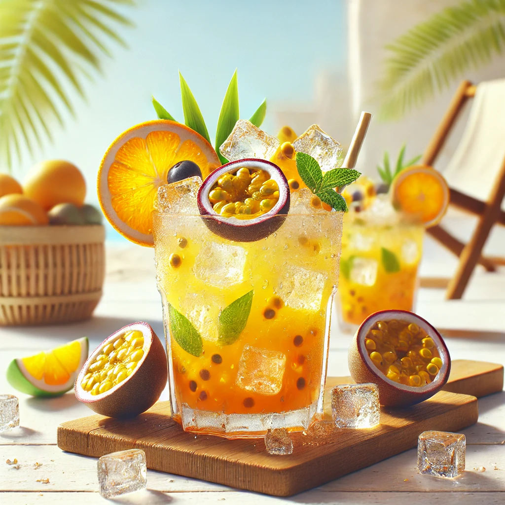 Maak deze cocktail: Caipipasion