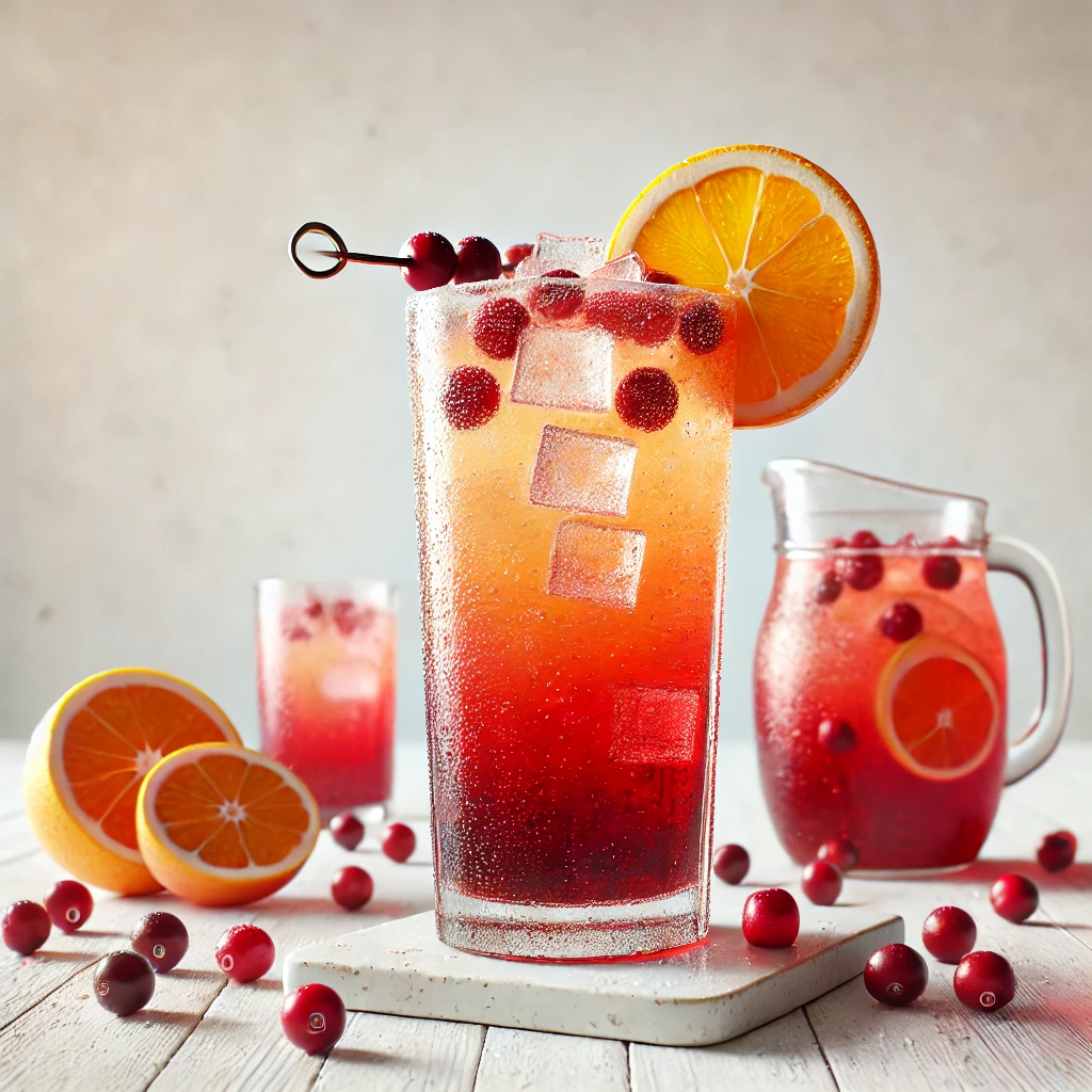 Maak deze cocktail: Cranberry Cooler