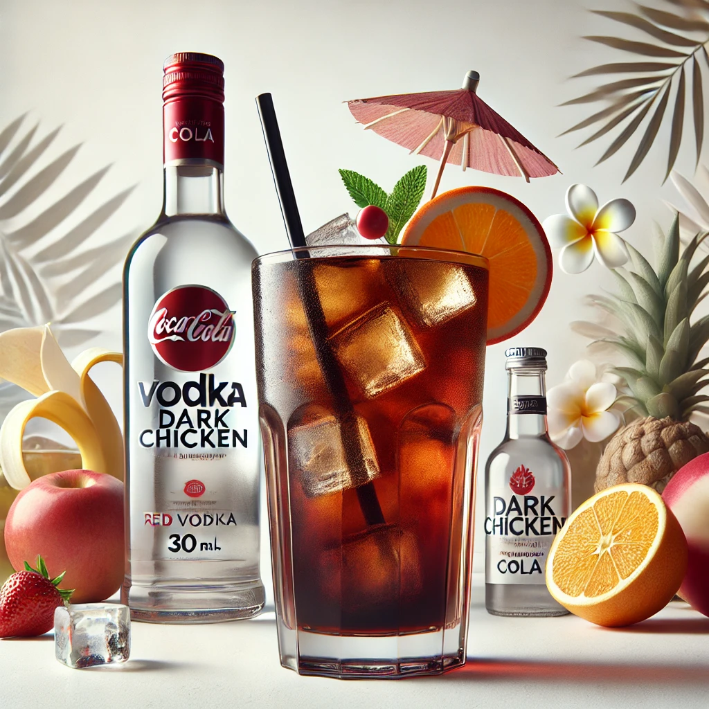 Maak deze cocktail: Dark Chicken