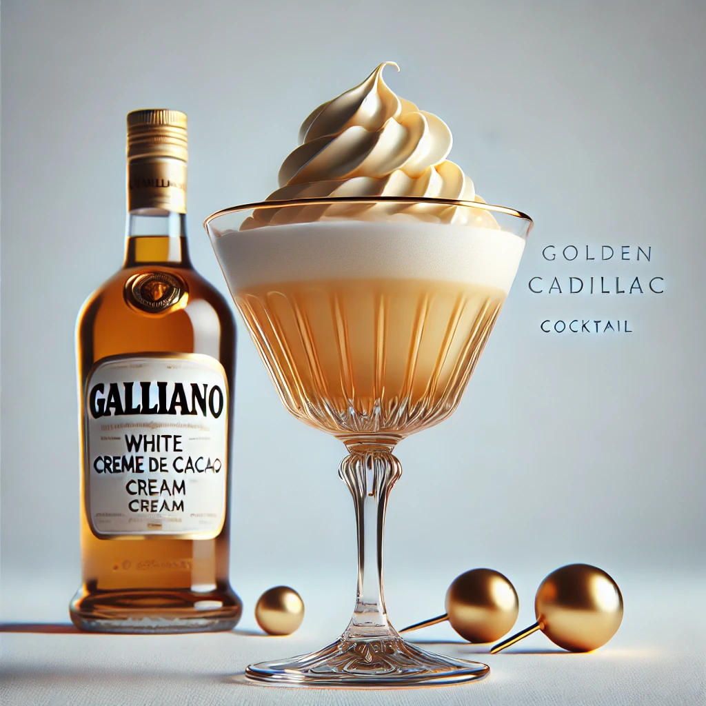 Maak deze cocktail: Golden Cadillac