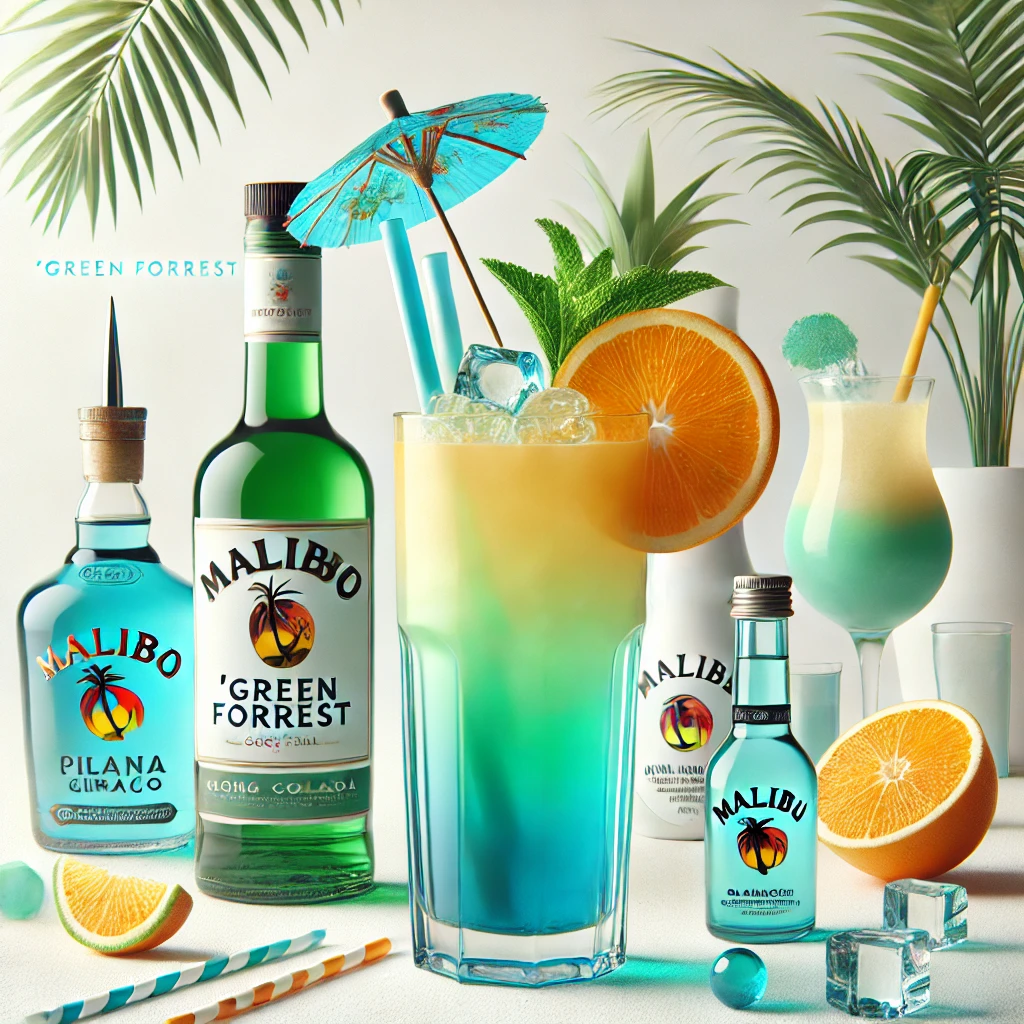 Maak deze cocktail: Green Forrest
