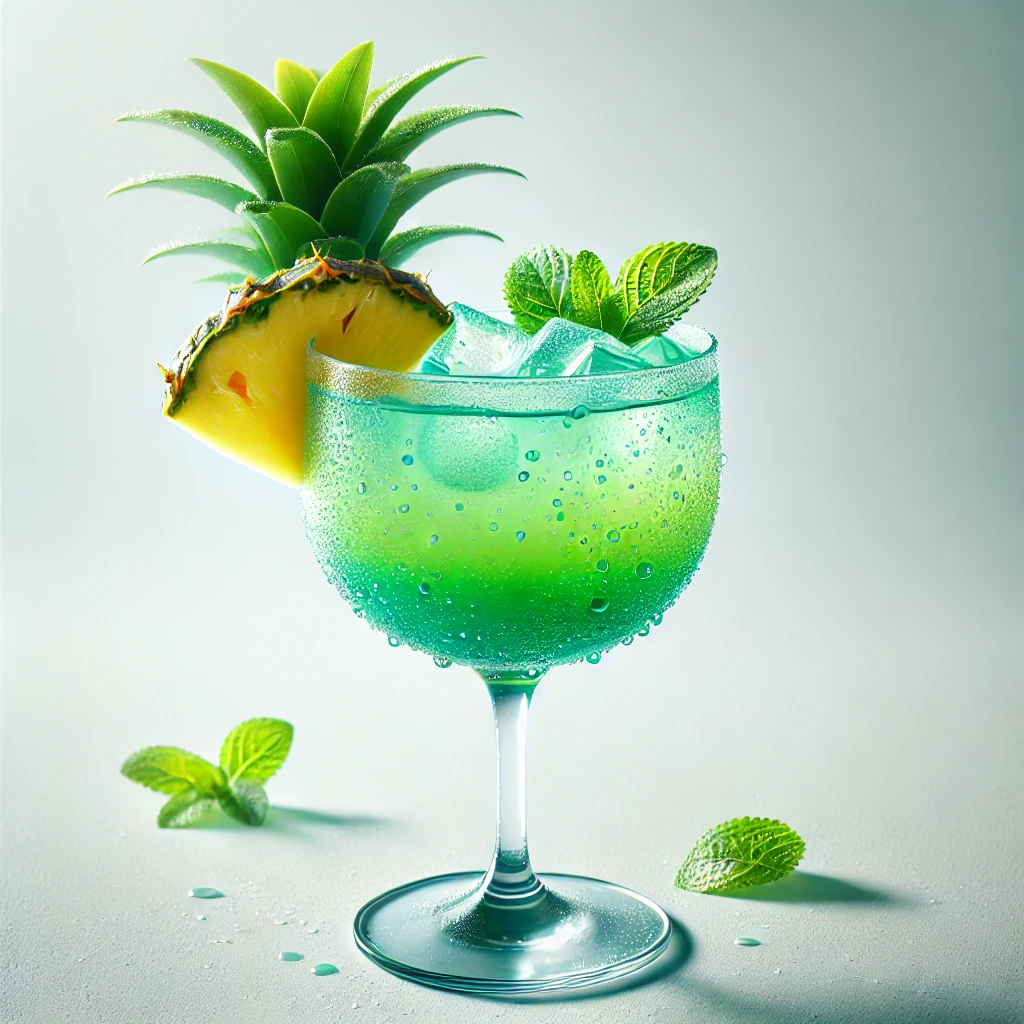 Maak deze cocktail: Green pineapple