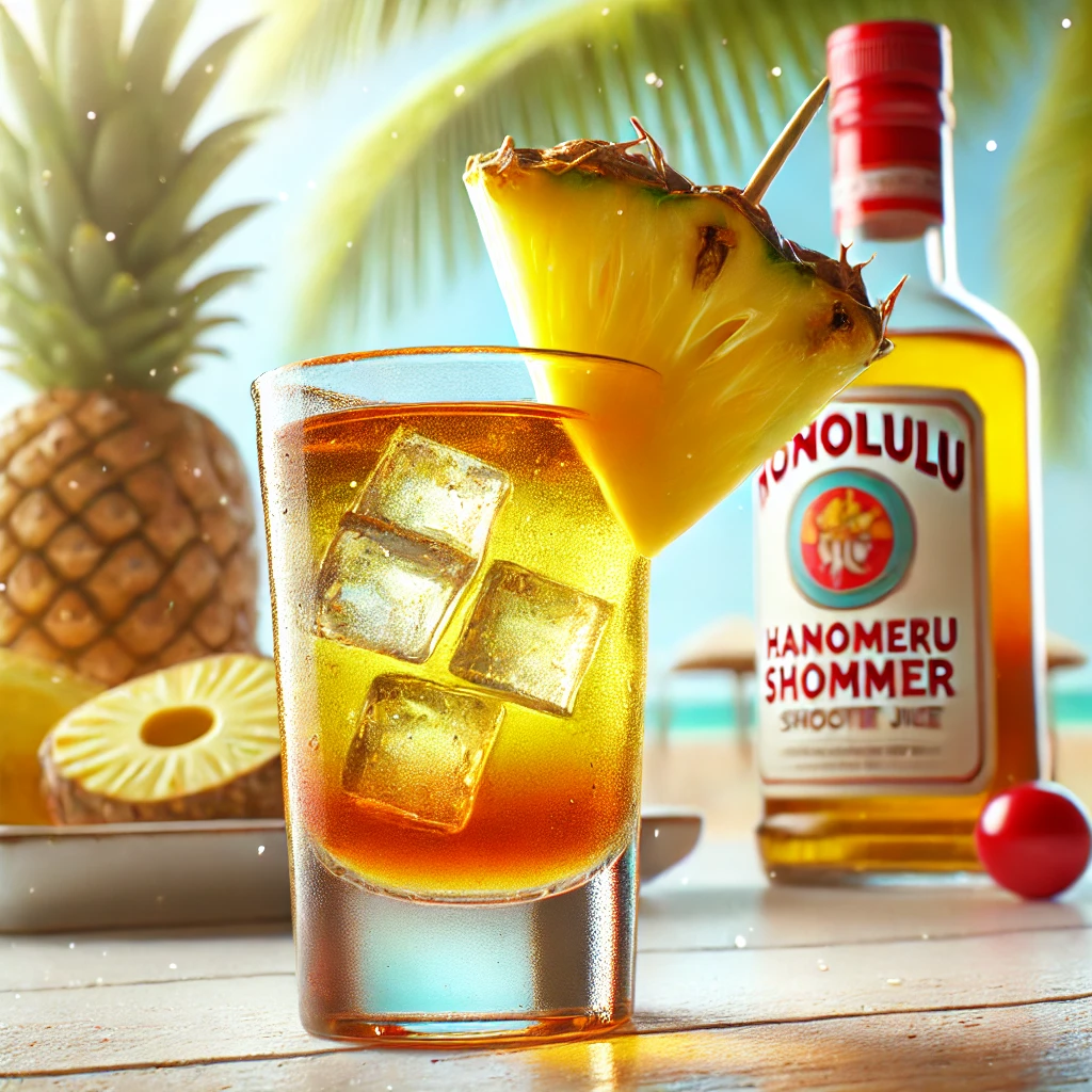 Maak deze cocktail: Honolulu Hammer Shooter