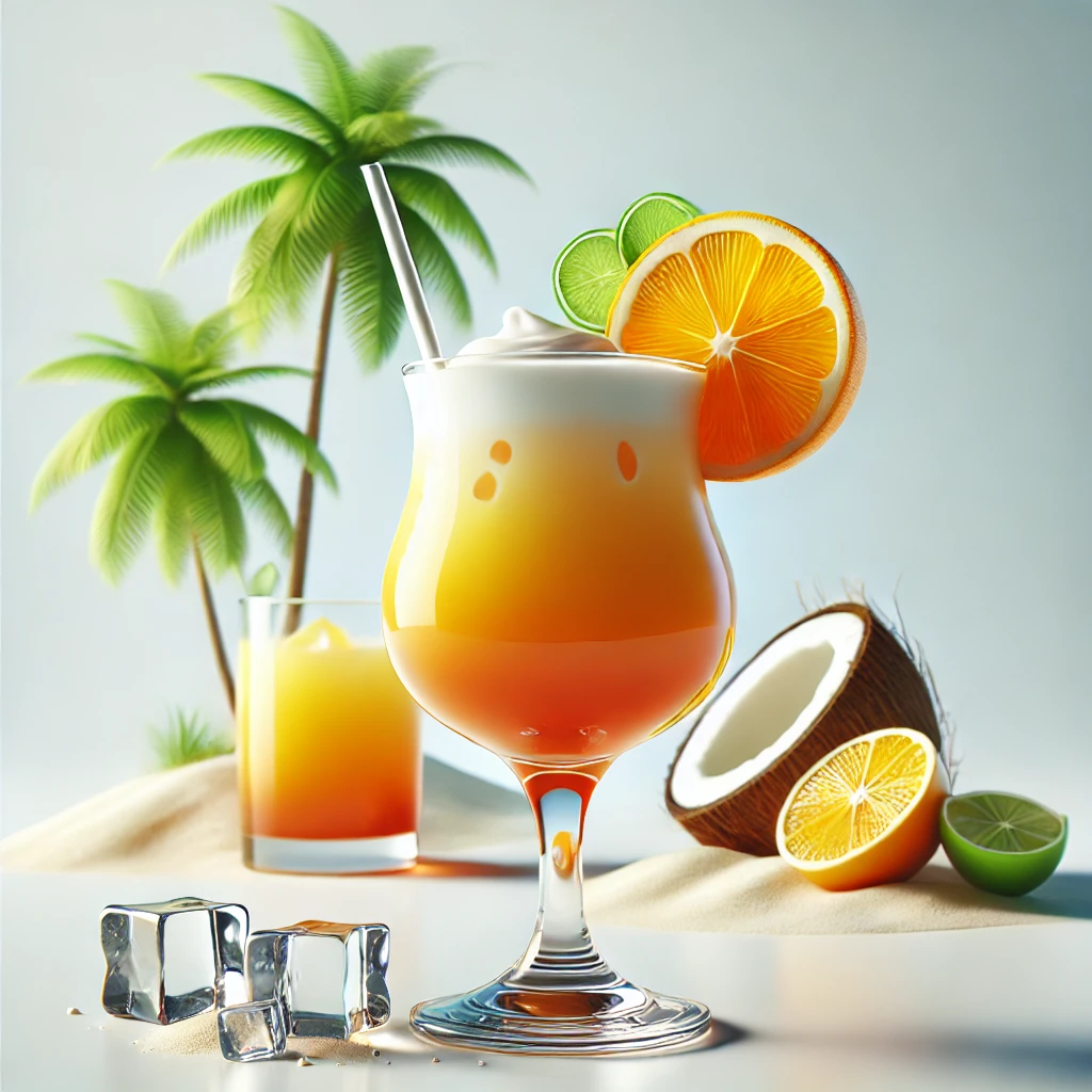 Maak deze cocktail: Island in paradise