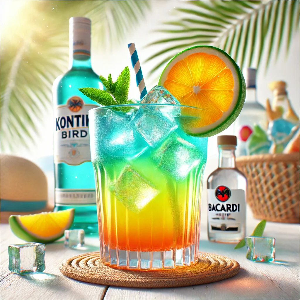 Maak deze cocktail: Kontiki Bird