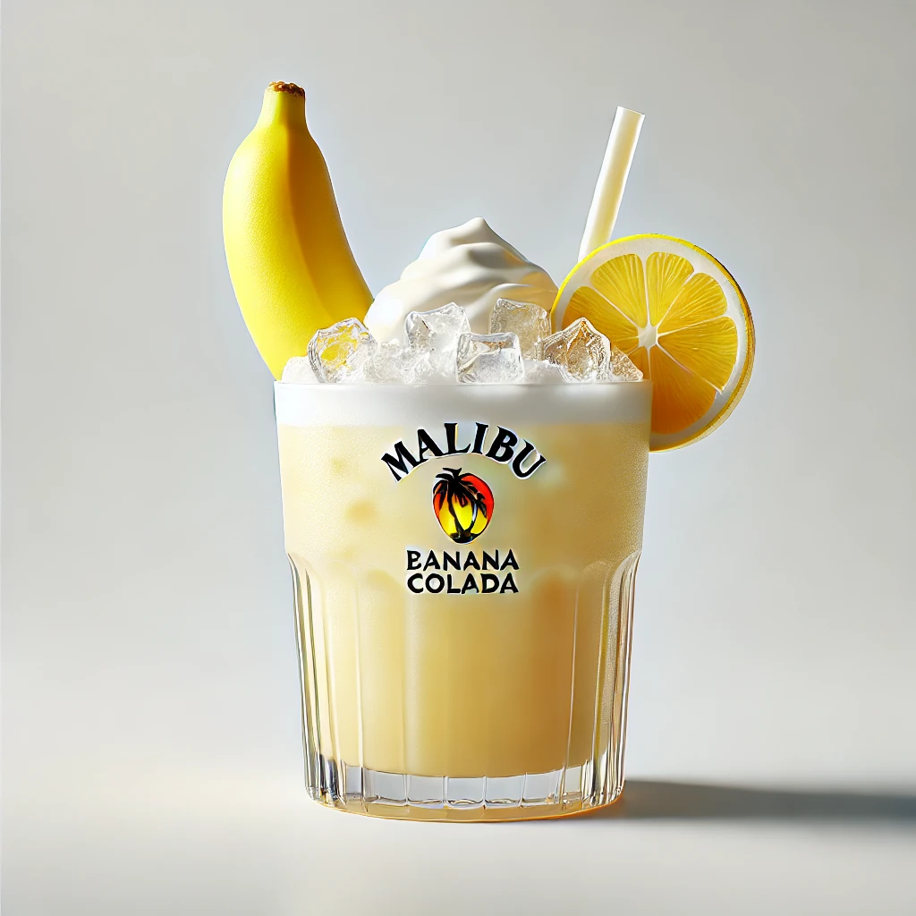 Maak deze cocktail: Malibu Banana Colada