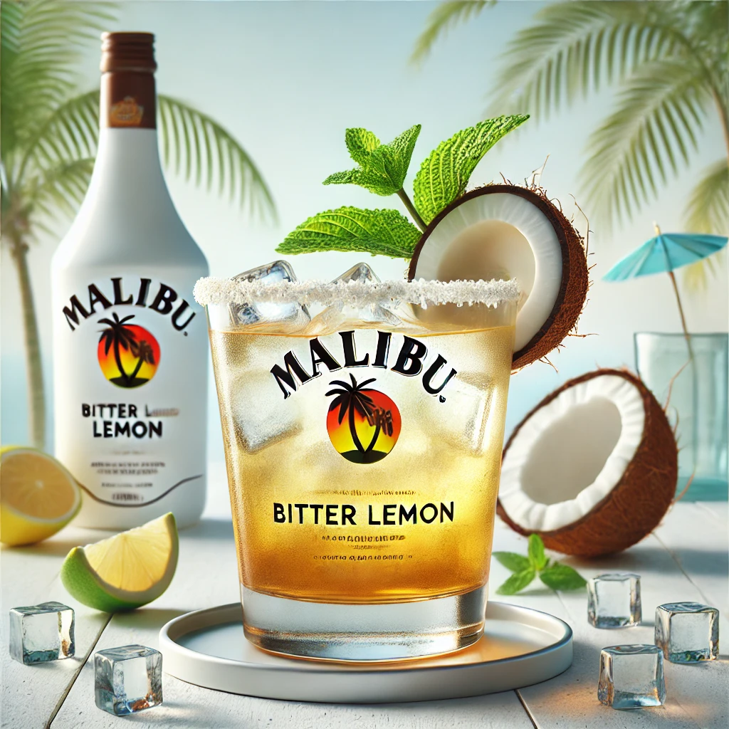 Maak deze cocktail: Malibu Bitter Lemon