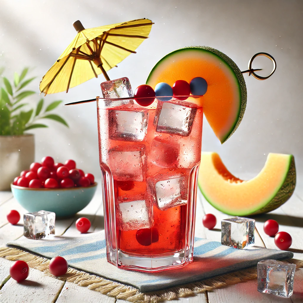 Maak deze cocktail: Midori Cranberry