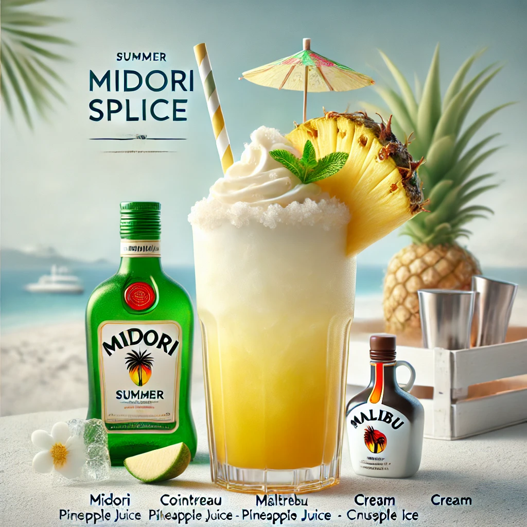 Maak deze cocktail: Midori Splice