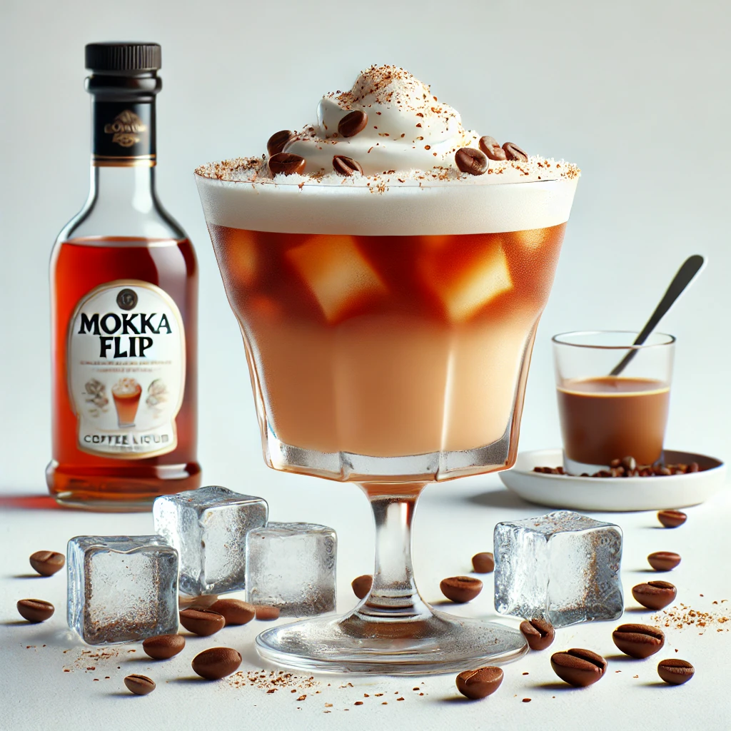 Maak deze cocktail: Mokka flip