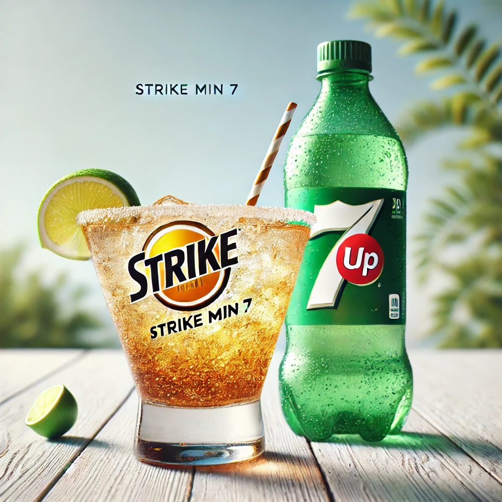 Maak deze cocktail: Strike min 7