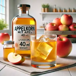 Apfelkorn mit Apfel