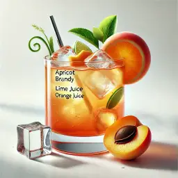 Apricot cocktail