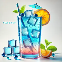 Blue B Cup