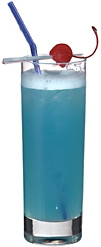 Shake this cocktail: Blue Hawaiian