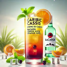 Maak deze cocktail: Caribic cassis