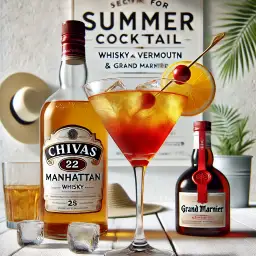 Maak deze cocktail: Chivas Manhattan