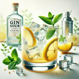 Gin sour