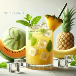 Maak deze cocktail: Green Banana