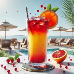 Shake this cocktail: Jus d orange met grenadinesiroop