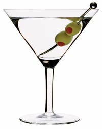 Martini cocktailglas