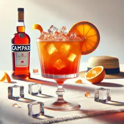 Shake this cocktail: Orange Campari