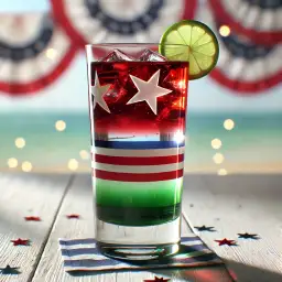 Shake this cocktail: Stars and stripes
