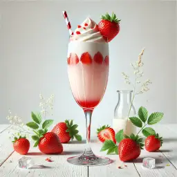 Shake this cocktail: Strawberries and Cream