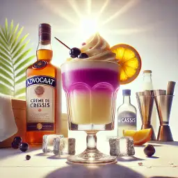 Violetta cocktail
